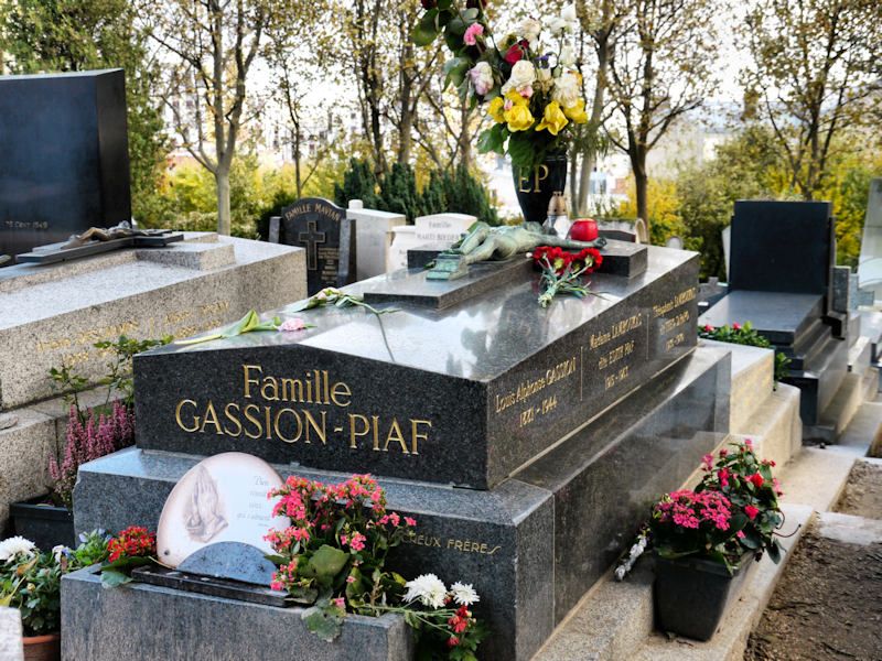 Tombe Edith Piaf