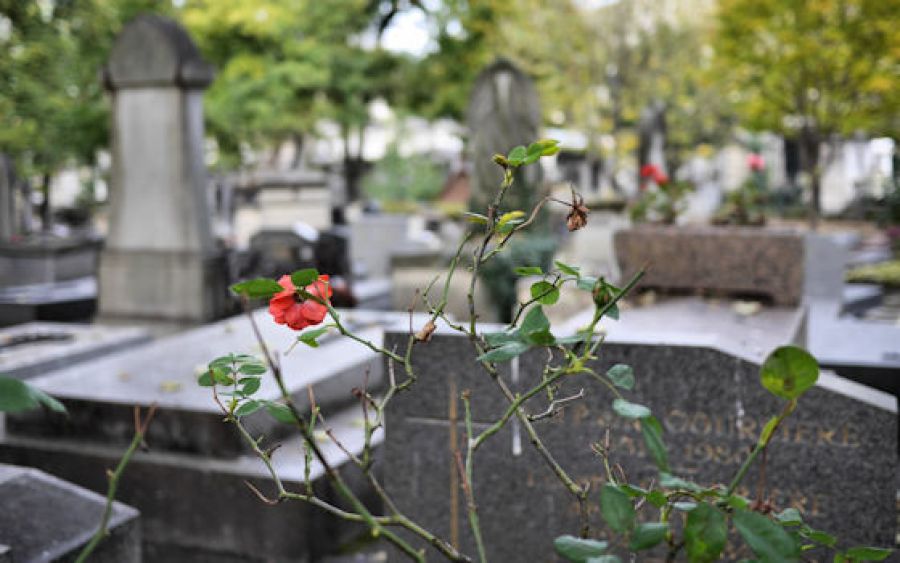 Vue cimetière de Montmartre