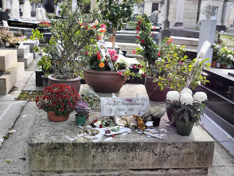 Tombe Serge Gainsbourg