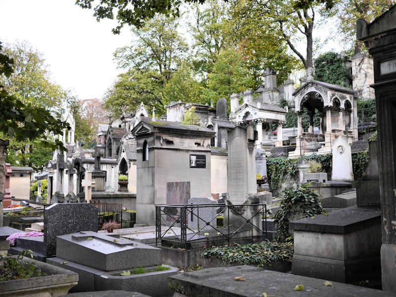 Tombes du cimetière 
