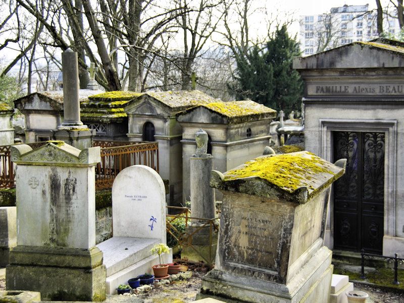 Tombes anciennes Père Lachaise