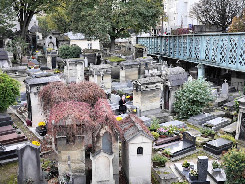 Cimetière Montmartre - pont de Caulaincourt