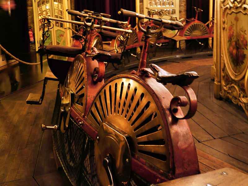 Le manège à vélos