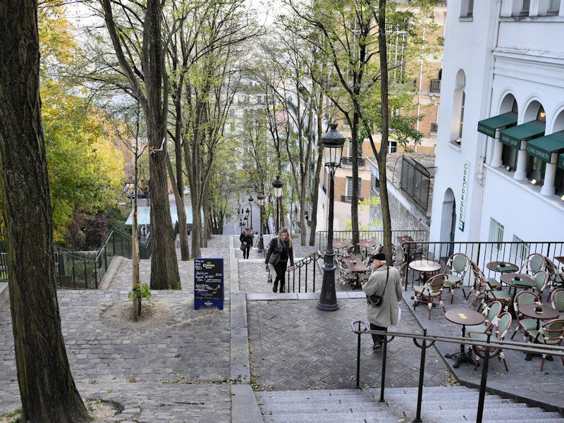 Escalier Montmartre