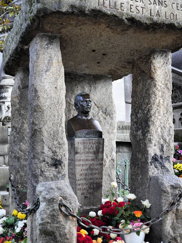 Tombe Allan Kardec - Père Lachaise