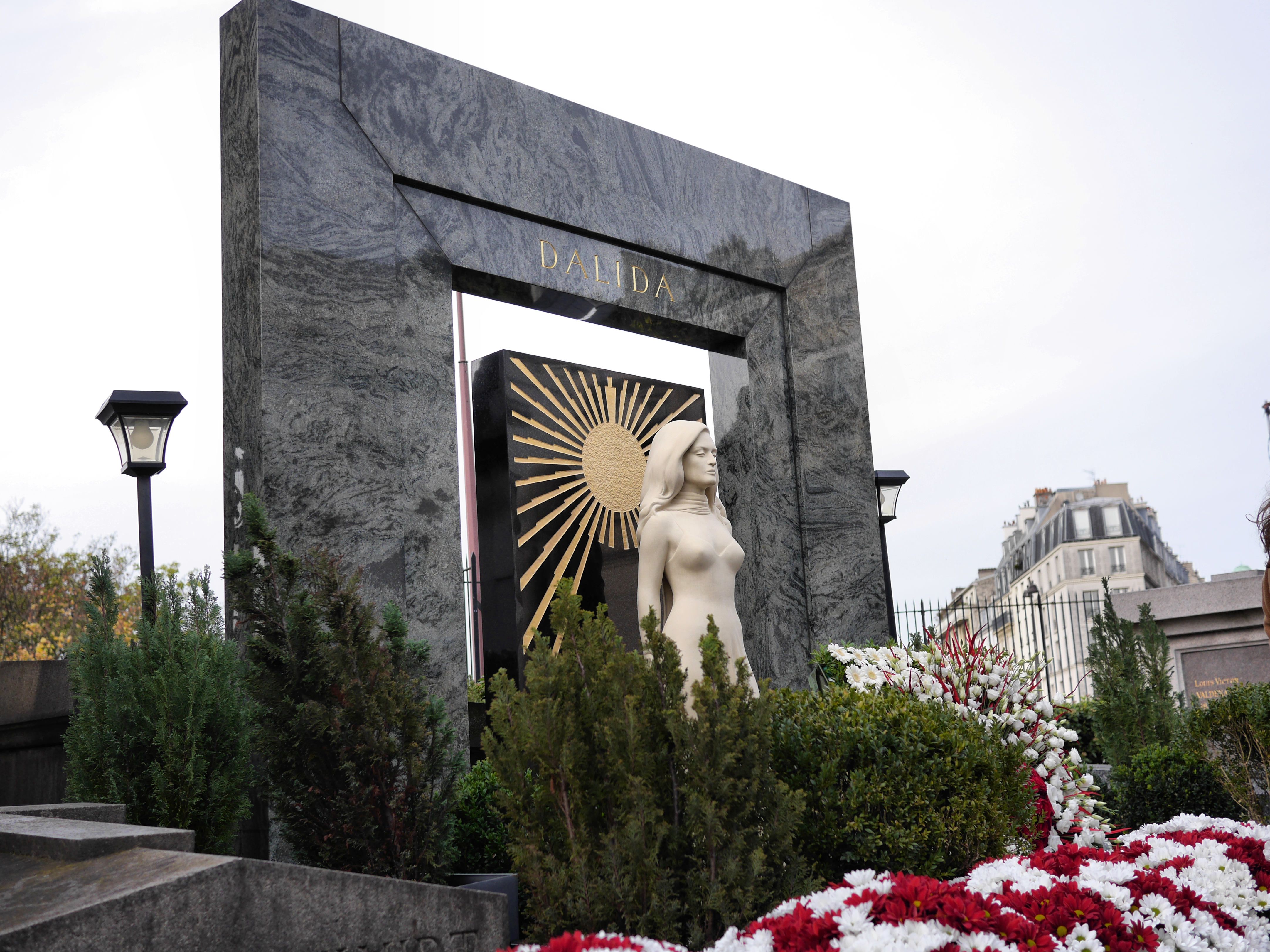 Tombe de Dalida 