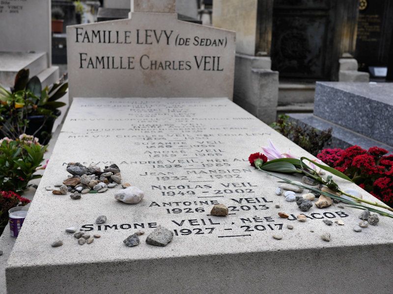 Tombe Simone Veil