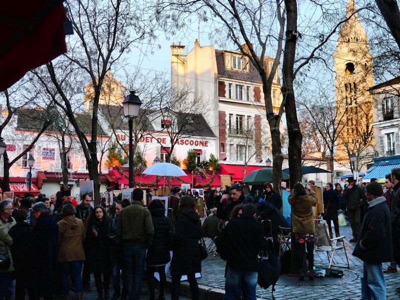 La place du Tertre