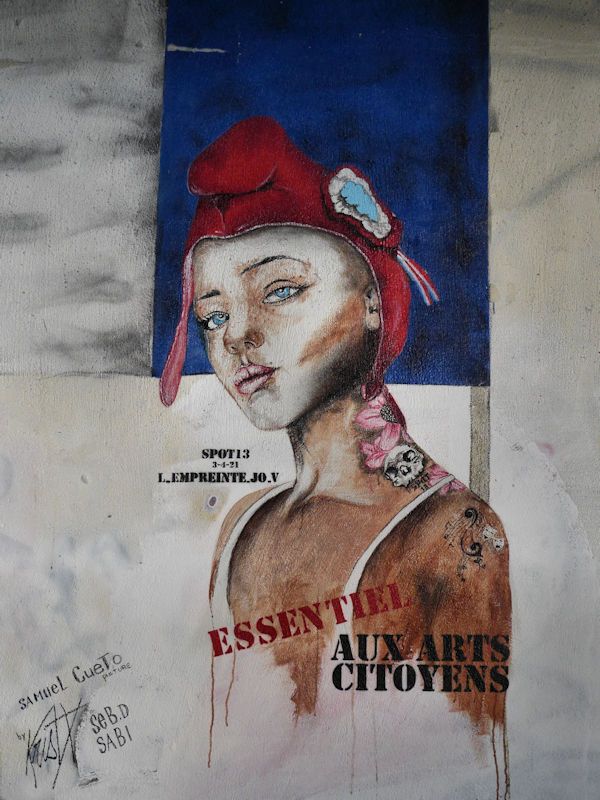 Fresque aux arts citoyens