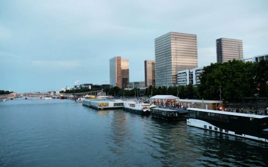 Vue Port de la gare - Paris 13
