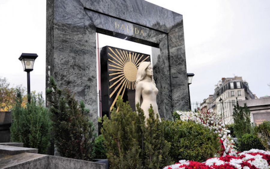 Tombe de Dalida - cimetière de Montmartre